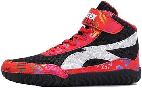 Ybberik Leichte und atmungsaktive Wrestlingschuhe Boxschuhe für kleines Kind und großes Kind von Ybberik