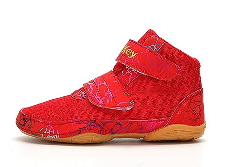 Ybberik Wrestlingschuhe Boxschuhe für Kinder, Mädchen und Jungen, Kleines Kind/großes Kind, Teenager von Ybberik