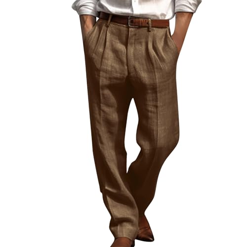 Herren Chino Hose Baumwolle Slim Fit Stoffhose Lässig Stretch Hosen Männer Schlupfhosen Die Discounter von Ybing