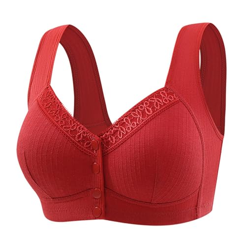Ybing 2024 BHS Damen Ohne Bügel Push Up BH Set Frauen Grosse Grössen Klassische BH mit verstellbarem Weich Atmungsaktiver Bequem BHS Set Bustier für Alltag Fitness Outdoor Frühlingsangebote von Ybing