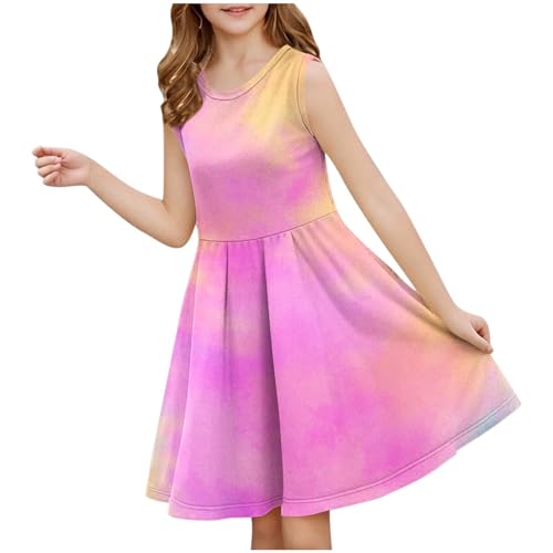 Ybing Mädchen Sommerkleid Elegantes Prinzessinnen Langkleid Hochzeitsgast Abendkleid für Teenager-Mädchen 5-14 Jahre Black Friday Angebote von Ybing