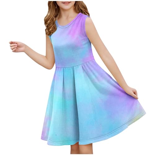 Ybing Mädchen Sommerkleid Elegantes Prinzessinnen Langkleid Hochzeitsgast Abendkleid für Teenager-Mädchen 5-14 Jahre Sale Angebote von Ybing