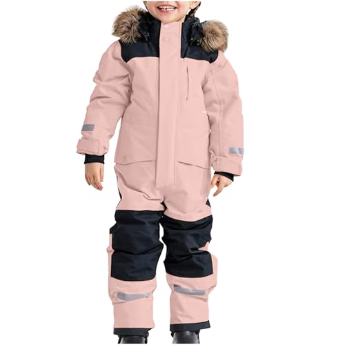 Ybing Schneeanzug Kinder Wasserdicht Atmungsaktiv Skianzug Jungen Mädchen Skianzüge Outdoor Snowboard Schneeoverall Winter Unisex Funktionsanzug Thermo Skianzüge Verdickte Warehouse Deals Angebote von Ybing