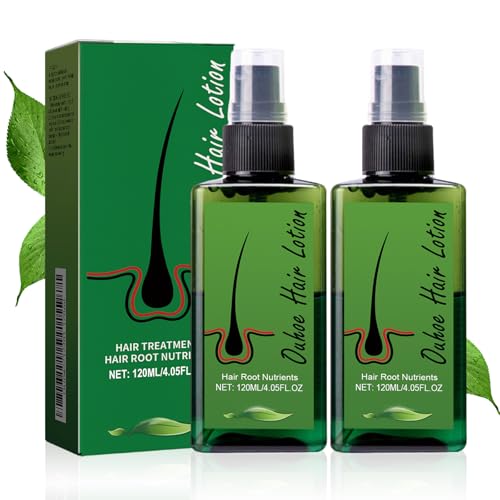 2 Stück Haarwuchs Spray 120ml, Haarwuchsmittel Spray, Shiny Hair Haarwuchs Booster, Hair Growth SPray, Natürliche Inhaltsstoffe für Dickeres, Voller Aussehendes Haar von Ycaaeo