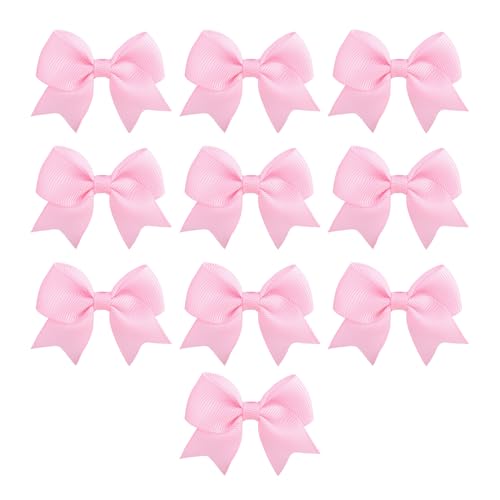 10 x rosa Mini-Schleifen für Mädchen von Ycfish