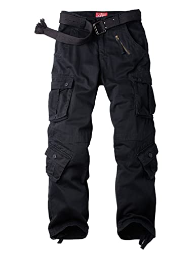 Ycfish Damen Hosen Cargo Hose Multi Taschen Wanderhose Workwear Reißverschluss Armee Militär Outdoorhose Relaxed-Fit Trekkinghose Cargohose Black 4-Tag 34 Ycfish Damen Hosen Cargo Hose Multi Taschen Wanderhose Workwear Reißverschluss Armee Militär Outdoorhose Relaxed-Fit Trekkinghose Cargohose Black 4-Tag 34 von Ycfish
