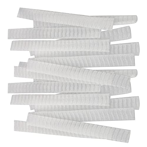 100 Stück Make-up-Pinsel-Schutz, erweiterbare Make-up-Pinsel-Netze, wiederverwendbare Make-up-Pinsel, Netzgewebe für Frauen und Mädchen, zur Aufbewahrung von Kosmetikpinseln 100 Stück Make-up-Pinsel-Schutz, erweiterbare Make-up-Pinsel-Netze, wiederverwendbare Make-up-Pinsel, Netzgewebe für Frauen und Mädchen, zur Aufbewahrung von Kosmetikpinseln von Ycnpeatt