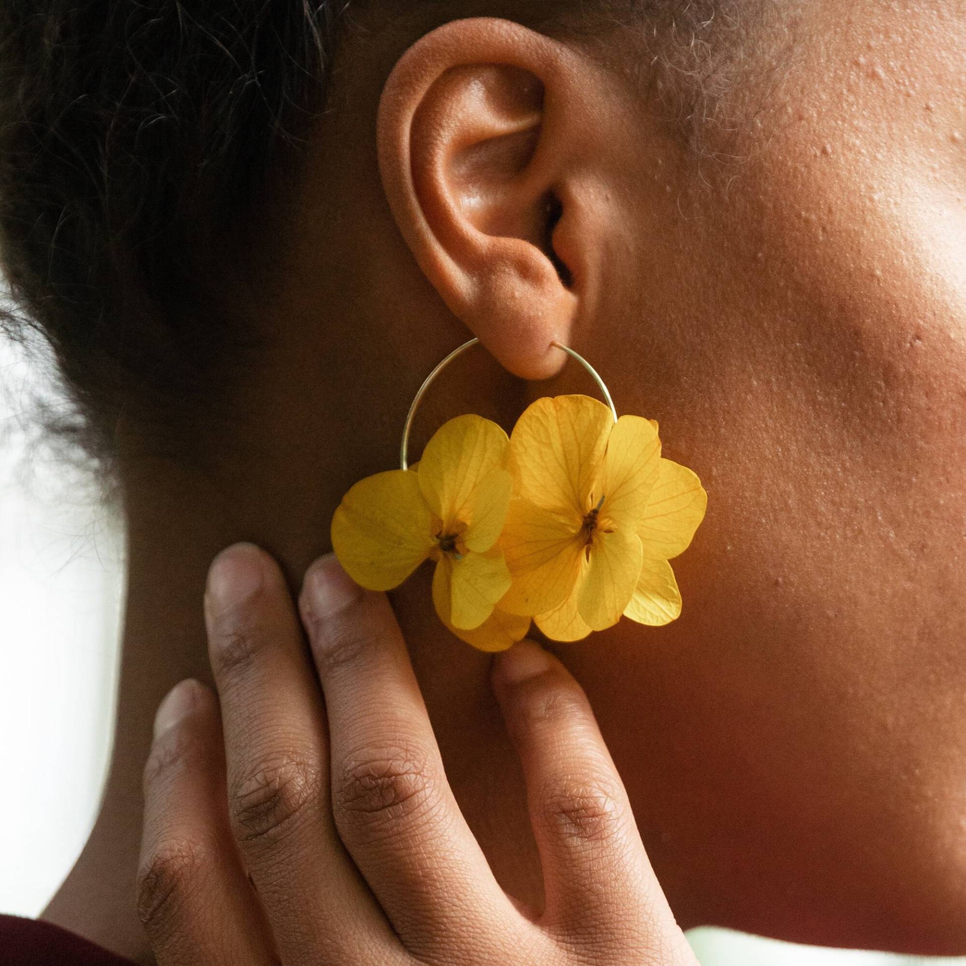 Marie Safrangelbe Creolen von YcotteFR