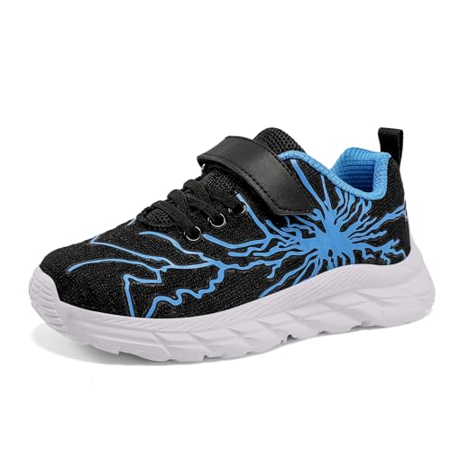 Ydiciv Hallenschuhe Für Jungen Turnschuhe Kinder Sportschuhe Sneakers Outdoor Schuhe Laufschuhe Kinderschuhe Schwarz Blau 29EU Ydiciv Hallenschuhe Für Jungen Turnschuhe Kinder Sportschuhe Sneakers Outdoor Schuhe Laufschuhe Kinderschuhe Schwarz Blau 29EU von Ydiciv