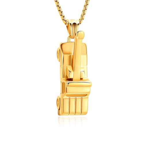 Ydmwannx Anhänger Feuerbestattungsschmuck für Asche, Wagen, Urnen-Halskette für Asche, Edelstahl, Asche-Anhänger für Damen und Herren, Andenken für Schmuck, Edelstahl Ydmwannx Anhänger Feuerbestattungsschmuck für Asche, Wagen, Urnen-Halskette für Asche, Edelstahl, Asche-Anhänger für Damen und Herren, Andenken für Schmuck, Edelstahl von Ydmwannx