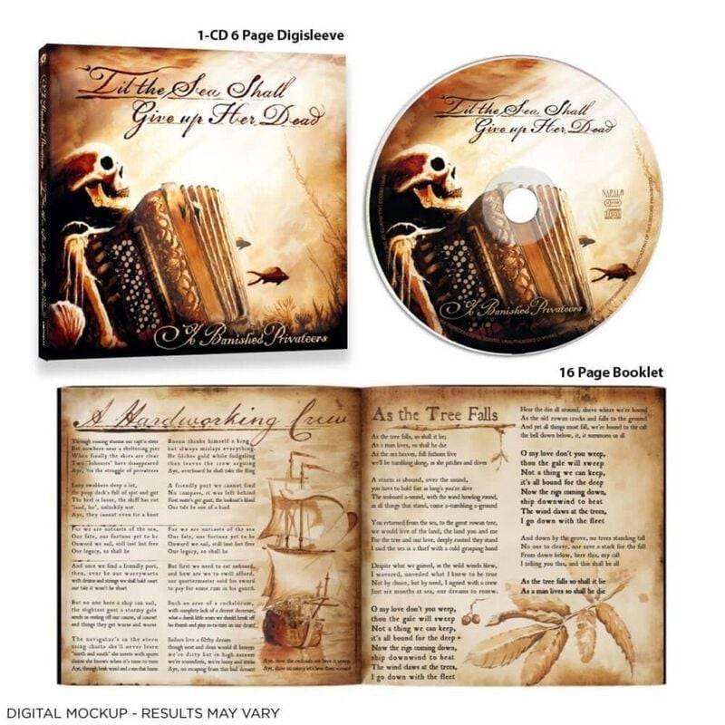 Til the sea shall give up her dead von Ye Banished Privateers - CD (Digisleeve) von Ye Banished Privateers