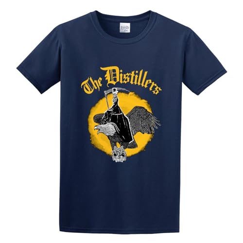 The Distillers Poster Vintage Mens Tees Shirt Navy 3XL The Distillers Poster Vintage Mens Tees Shirt Navy 3XL von YeHongQing