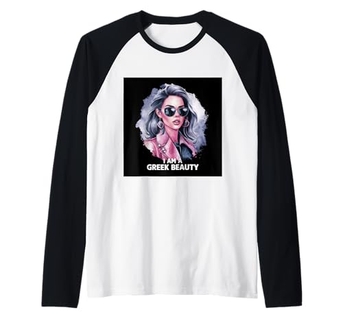 Stolze Griechin für griechische Frauen Raglan Stolze Griechin für griechische Frauen Raglan von !!!Yeah Stolz Designs