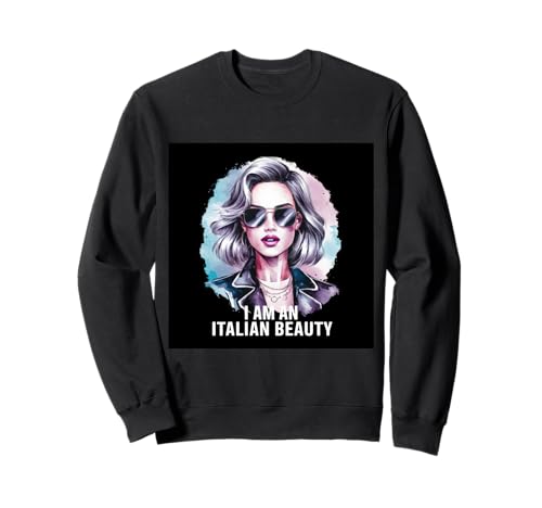 Stolze Italienerin mit Spruch für italienische Frauen Sweatshirt Stolze Italienerin mit Spruch für italienische Frauen Sweatshirt von !!!Yeah Stolz Designz