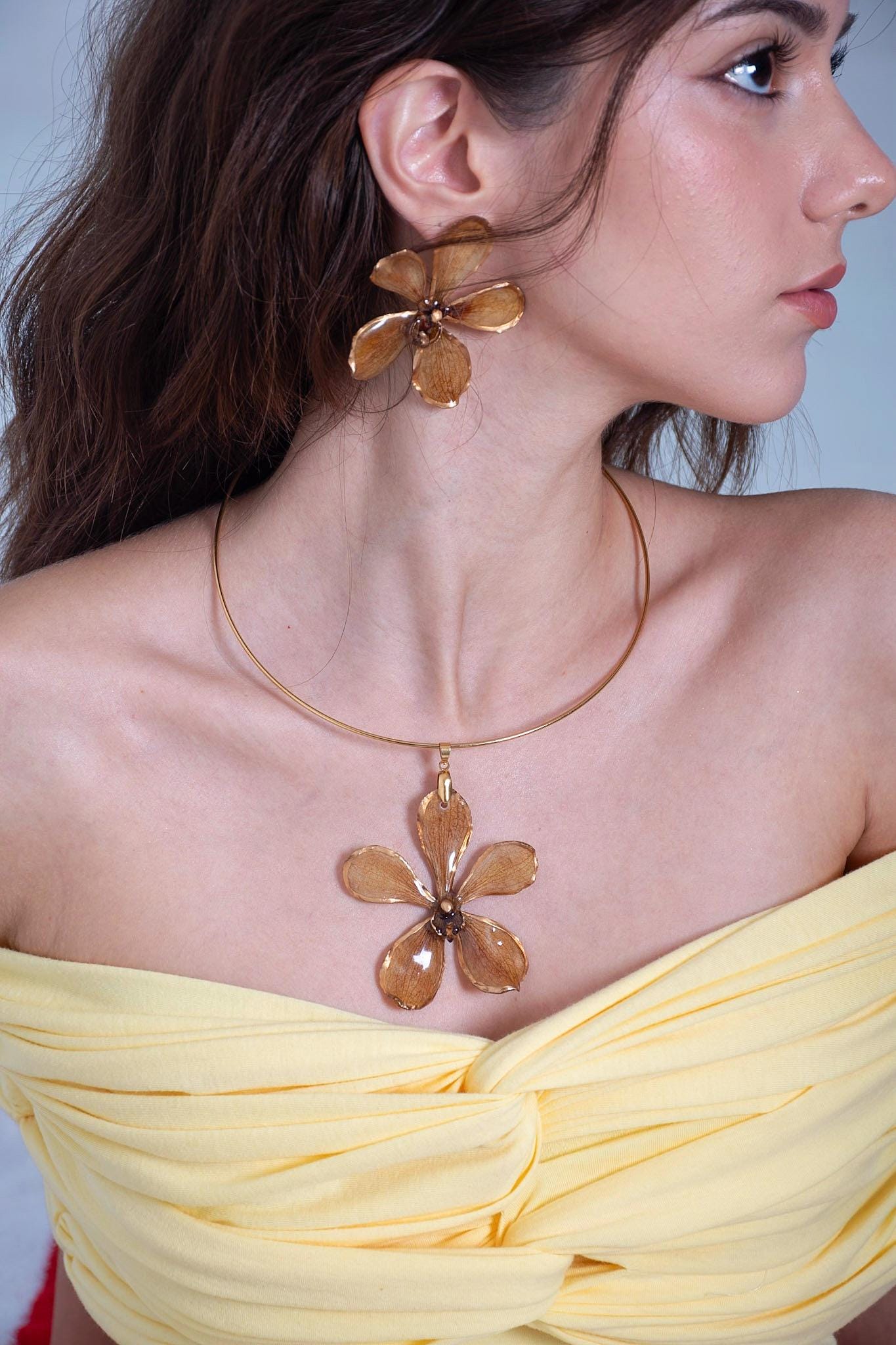 Mokara Orchidee Charm Halskette | Mix & Match Mokara Orchidee Charm Halskette | Mix & Match von YeaimadeitbyFaith