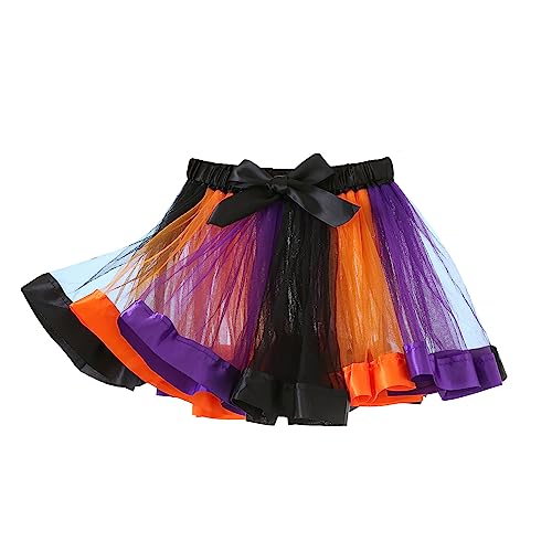 Yealoo Tüllrock Halloween Kinder Mädchen Kinder Rock Mädchen Rock Tulle Tutu von Yealoo