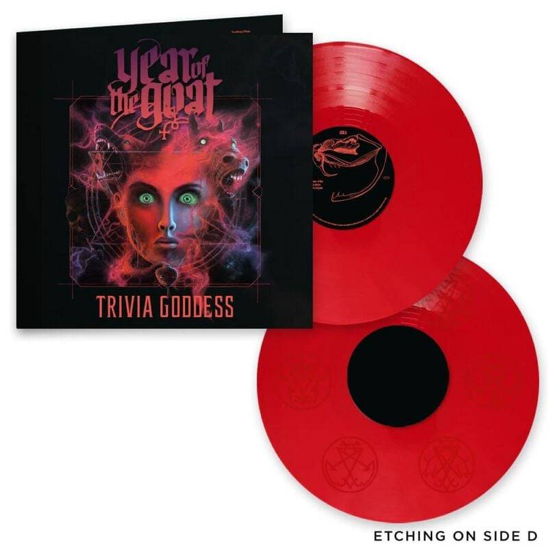 Trivia goddess von Year Of The Goat - 2-LP (Coloured, Gatefold, Limited Edition) von Year Of The Goat
