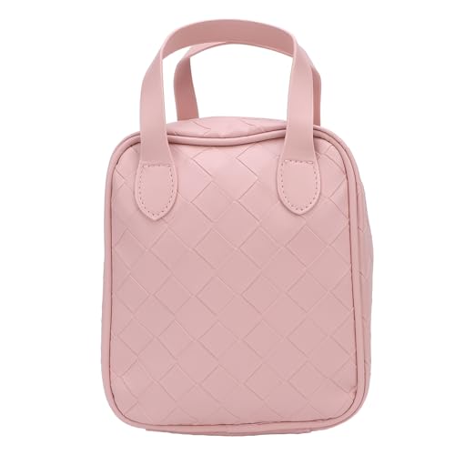 Reise -Make -up -Tasche, Kosmetischer Organizer -Toilettenbeutel, PU -Leder mit Mehreren Taschen für Make -up -Bürsten Reise von Yechiry