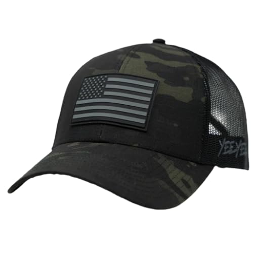 Yee Yee Freedom Hat Black Camo, Schwarz Camouflage, Einheitsgr��e von Yee Yee