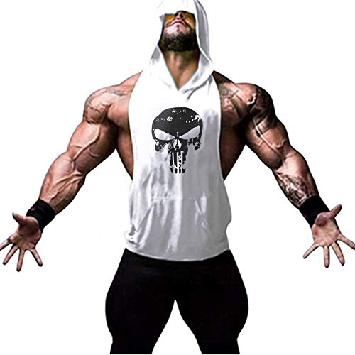 YeeHoo Herren Sport Tank Top mit Kapuze Muskelshirt für Training Gym Fitness & Bodybuilding YeeHoo Herren Sport Tank Top mit Kapuze Muskelshirt für Training Gym Fitness & Bodybuilding von YeeHoo