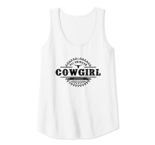 Damen Cowgirl-Outfits für Damen, Western Cowgirl Tank Top von Yeehaw Aparell Co.