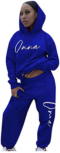 Yeehliny Damen Sportanzug Jogginganzug 2 Teiliges Set Loose Langarm Jogging Anzug Trainingsanzug Hosenanzug Sport Freizeit Hoodie + Jogginghose Sportbekleidung für Frauen Yeehliny Damen Sportanzug Jogginganzug 2 Teiliges Set Loose Langarm Jogging Anzug Trainingsanzug Hosenanzug Sport Freizeit Hoodie + Jogginghose Sportbekleidung für Frauen von Yeehliny