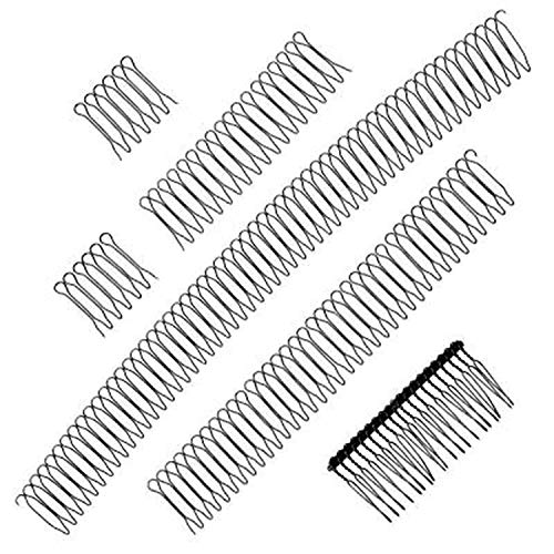 Yeehliny Hair Finishing Fixer Comb U Förmiger Haar Pin Unsichtbare Haarnadeln Hair Pins Wavy Women Hair Accessories U Shape, Bobby Pins Mini Bangs Holder Styling Tool,Hair Accessories (6Pcs) von Yeehliny