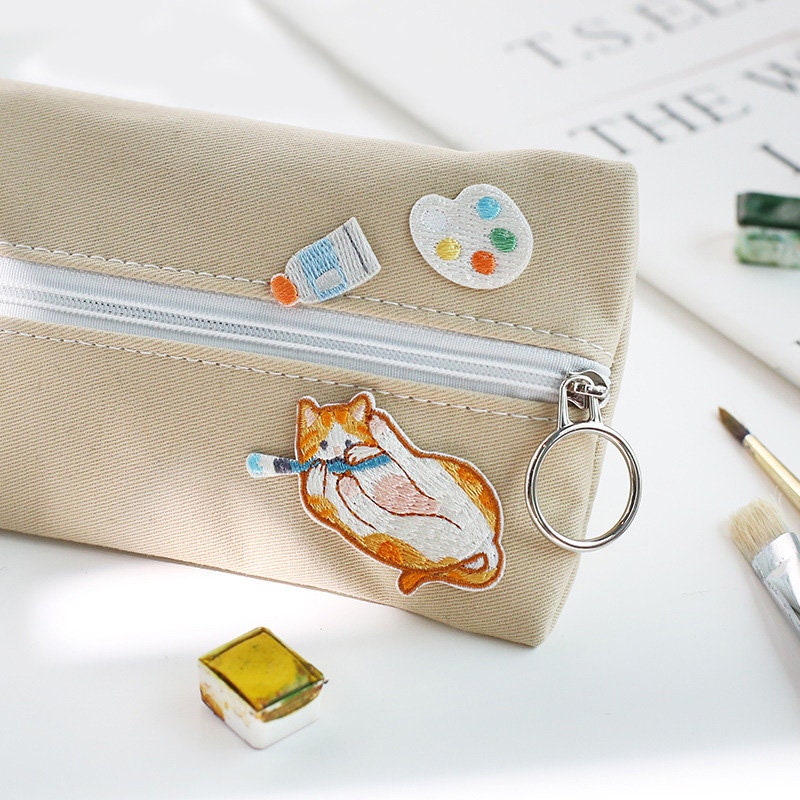 3 Stück Katzen Gestickte Aufnäher Kätzchen Aufkleber Selbstklebende Applikation Schuhe Rucksack Dekoration Kleidung Accessoire von Yeestore