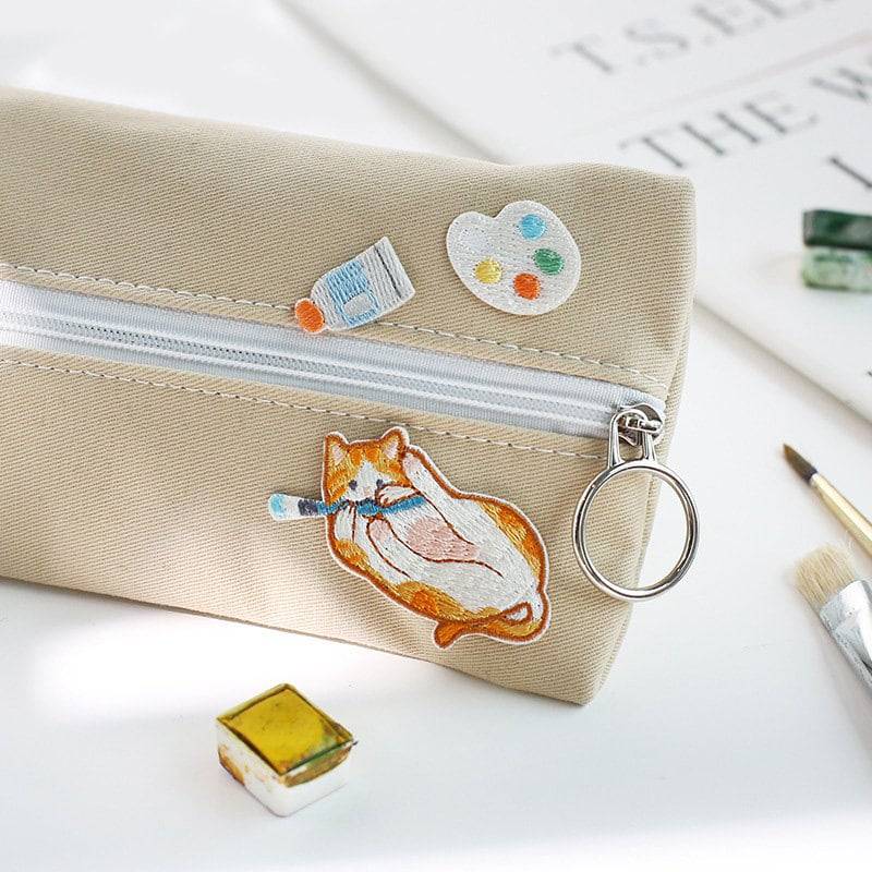 3 Stück Katzen Gestickte Aufnäher Kätzchen Aufkleber Selbstklebende Applikation Schuhe Rucksack Dekoration Kleidung Accessoire von Yeestore