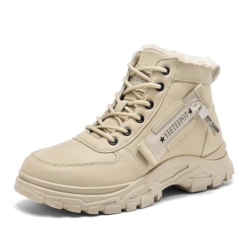 Yeeteepot Damen Winterstiefel Warm Gefütterte Winterschuhe Rutschfeste Stiefeletten Kurzschaft Stiefel Winter Outdoor Schneestiefel Khaki 38 EU = Etikett 39 Yeeteepot Damen Winterstiefel Warm Gefütterte Winterschuhe Rutschfeste Stiefeletten Kurzschaft Stiefel Winter Outdoor Schneestiefel Khaki 38 EU = Etikett 39 von Yeeteepot