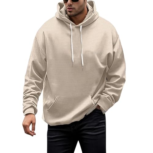 Yekdmxop Herren Hoodie Mode Hoodies Personalisierte Multifunktionale Hoodies Arbeit Sweatshirt Herren Hoodie Übergroße Pullover Thermische Jacke Warme Tops Pullover Streetwear Jungen Und Männer, kaki, von Yekdmxop