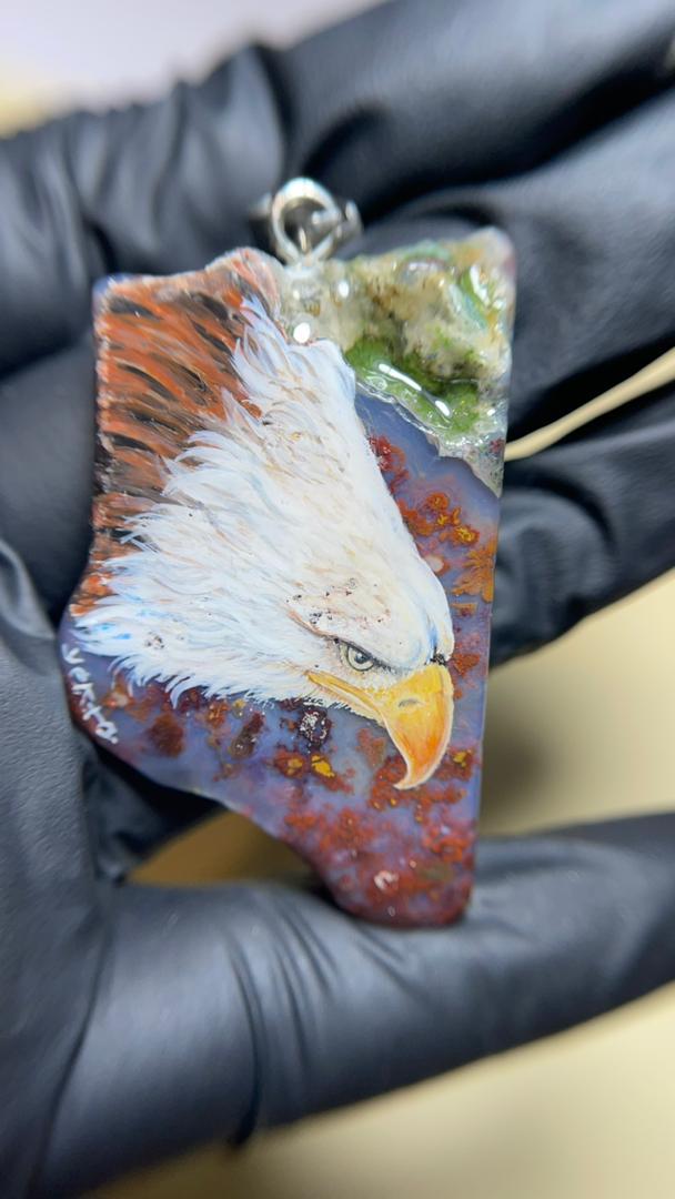 Hand, Handycraft, Art, Stone, Watercolor Hand, Handycraft, Art, Stone, Watercolor von Yektaart