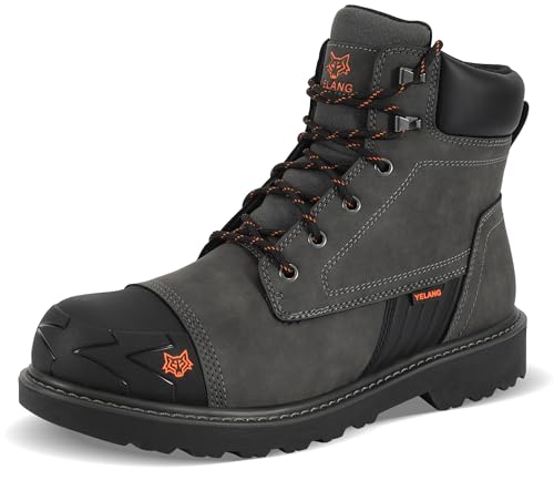 Yelang Rutschfest Arbeitsschuhe für Männer Stahlzehe,Industriebau Sicherheitsschuhe Footwear Yelang Rutschfest Arbeitsschuhe für Männer Stahlzehe,Industriebau Sicherheitsschuhe Footwear von Yelang