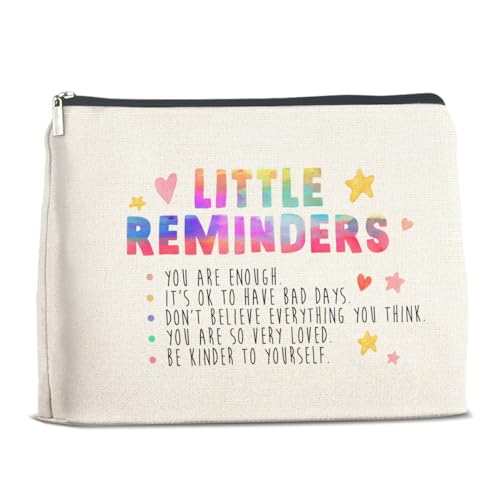 Inspirierende Geschenke für Tochter – Ermutigungsgeschenke für Mädchen, Teenager, Mädchen – motivierende Geschenke für Tochter, Schwester, Enkelin, BFF – Little Reminders Make-up-Tasche, von YeleY