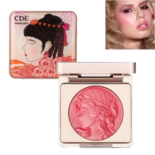Geprägte Glatte Puder-Rouge-Palette,Embossed Smooth Powder Blush Palette for Cheeks,Geprägte Mädchen Puder Rouge Palette,Geprägte Makeup Rouge Palette für Wangen,Mattes Gesicht Rouge Puder Geprägte Glatte Puder-Rouge-Palette,Embossed Smooth Powder Blush Palette for Cheeks,Geprägte Mädchen Puder Rouge Palette,Geprägte Makeup Rouge Palette für Wangen,Mattes Gesicht Rouge Puder von Yelewy