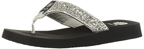 Yellow Box Damen Feliks Flipflop, Silber, 37.5 EU von Yellow Box