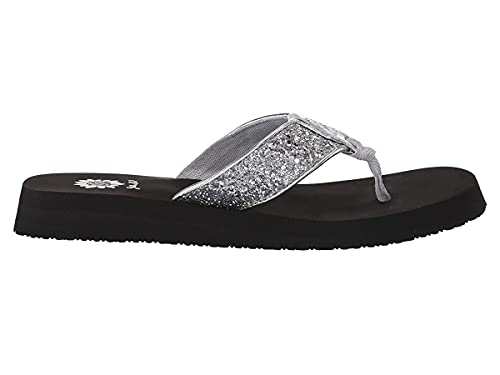 Yellow Box Damen Feliks Flipflop, Silber, 40.5 EU von Yellow Box