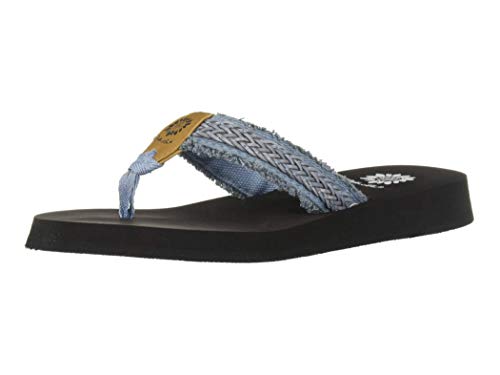 Yellow Box Damen Fianni Flipflop, Denim, 36.5 EU von Yellow Box