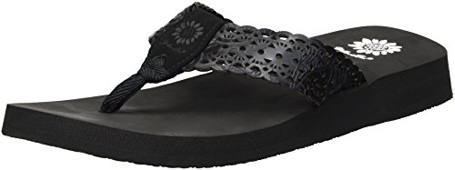 Yellow Box Damen Wally Flipflop, schwarz, 41 EU von Yellow Box