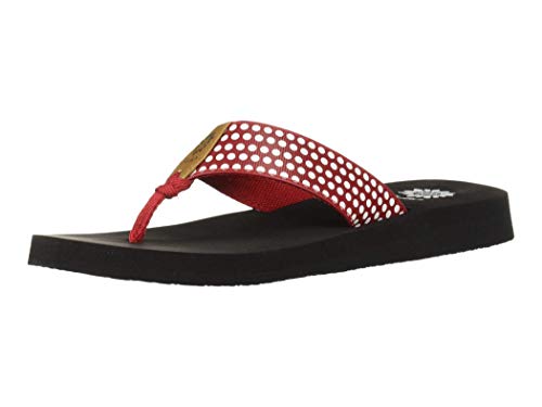 Yellow Box Damen Fromy Flipflop, Rot/Ausflug, einfarbig (Getaway Solids), 38.5 EU von Yellow Box