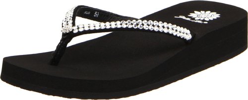 Yellow Box Damen Jellojellojellojellojellojello Flip Flop, Schwarz, 37 EU von Yellow Box