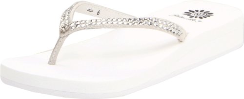 Yellow Box Damen Jello Flip Flop, Weiß, 36.5 EU von Yellow Box