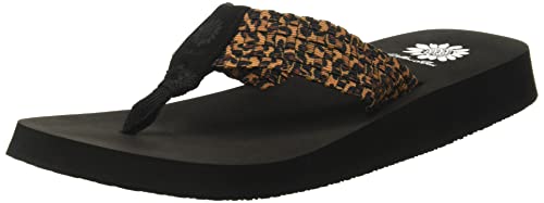 Yellow Box Damen Soleil Flipflop, Leopard, 39 EU von Yellow Box