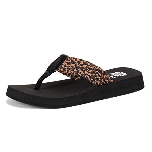 Yellow Box Damen Soleil Flipflop, Leopard, 40 EU von Yellow Box