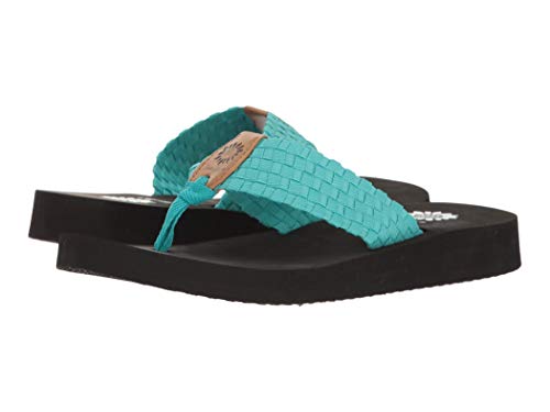Yellow Box Damen Soleil Flipflop, Türkis/Ausflug, einfarbig (Getaway Solids), 38 EU von Yellow Box