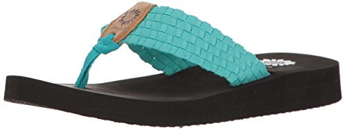 Yellow Box Damen Soleil Flipflop, türkis von Yellow Box