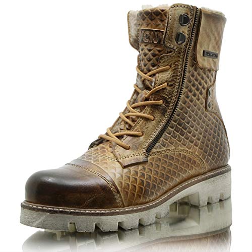 Yellow Cab mit Wolle gefütterte lederstiefel Größe 37 von Yellow Cab