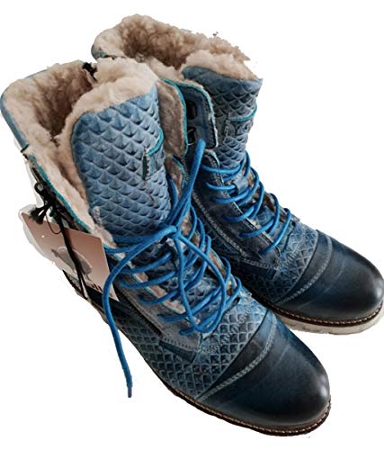 Yellow Cab mit Wolle gefütterte lederstiefel Größe 40 von Yellow Cab