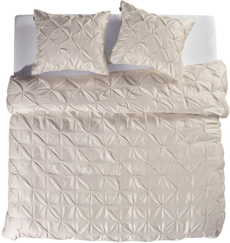 YELLOW Bettwäsche "Nova" 2 Stk. tlg. Rautenmuster, 100% Baumwolle ab 135x200 cm. von Yellow