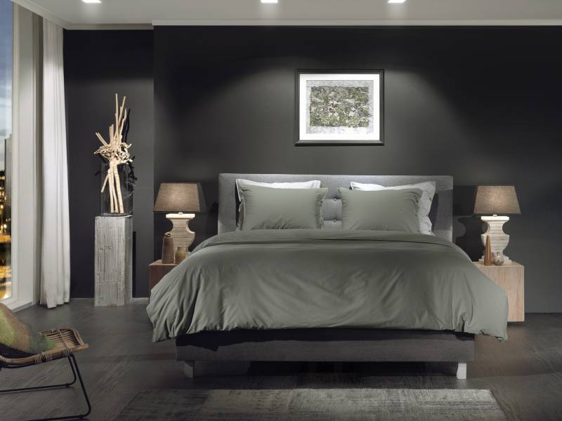 YELLOW Bettwäsche "Percale" 2 Stk. tlg. Uni Design, 100% Baumwolle ab 135x200 cm. von Yellow